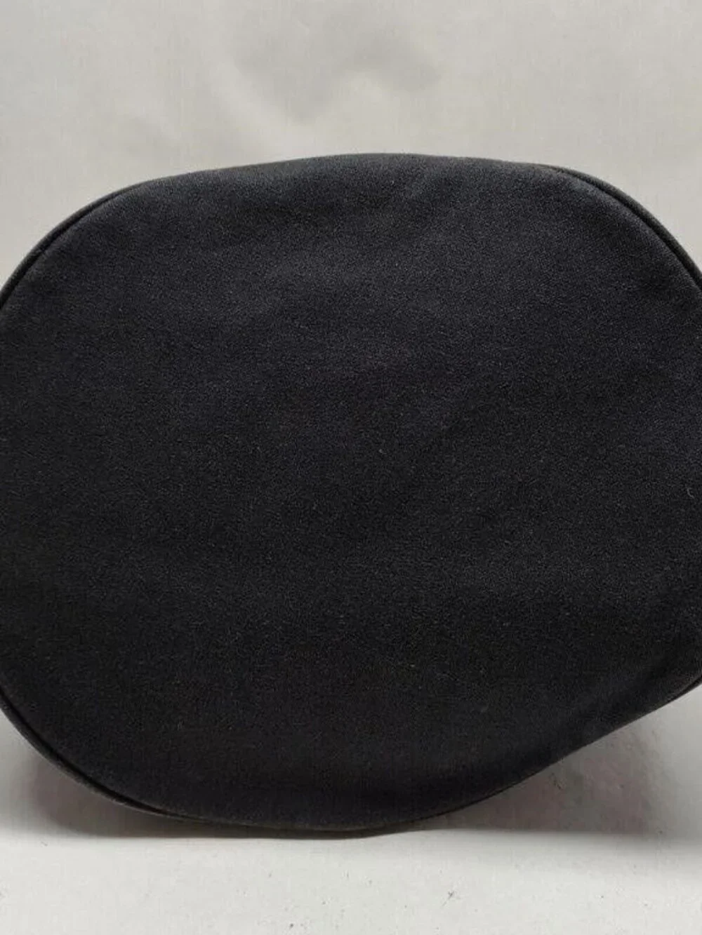 CHANEL Black Canvas Shoulder Bag